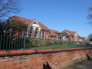 Front of school