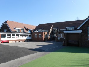 School playground area